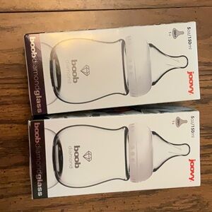 Joovy Boob Diamond Glass Baby Bottles